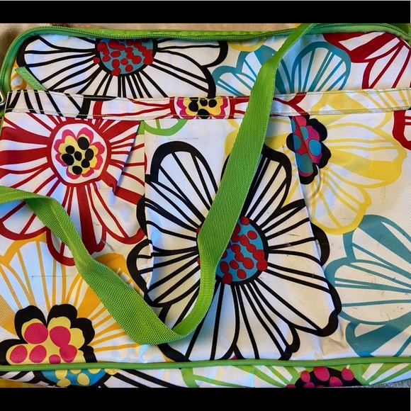Colorful laptop bag, lots of pockets!! - Picture 2 of 5